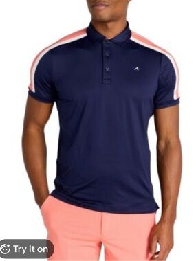 REDVANLY Men’s Navy Polo XXL